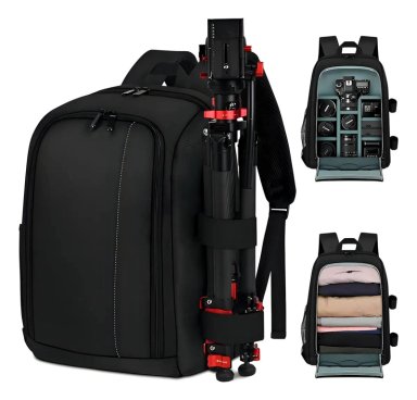 MOCHILA IMPERMEABLE PARA CAMARA FOTOGRAFICA PROFESIONAL - 1