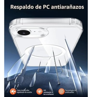 CARCASA ANTIGOLPES REFORZADA PARA IPHONE 17E CON MAGSAFE - 4
