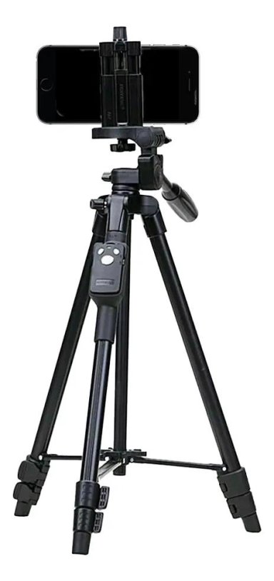 TRIPODE PROFESIONAL CON BLUETOOTH PARA CELULAR Y CAMARA - 1