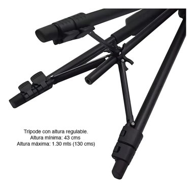 TRIPODE PROFESIONAL CON BLUETOOTH PARA CELULAR Y CAMARA - 5