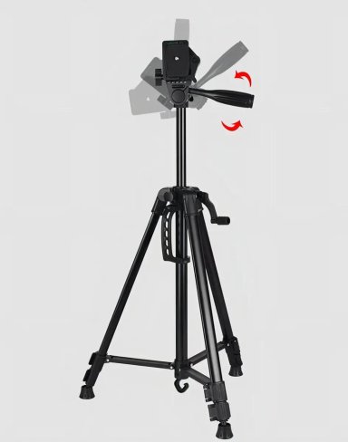 TRIPODE PROFESIONAL PARA CAMARA 360° COLOR NEGRO - 2