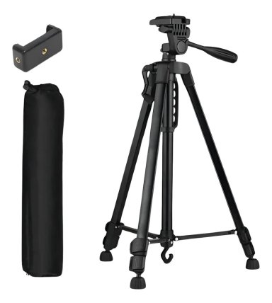 TRIPODE PROFESIONAL PARA CAMARA CON NIVEL Y MANIVELA - 1