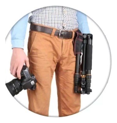 TRIPODE PROFESIONAL PARA CAMARA Y CELULAR CON CABEZAL 666 - 4