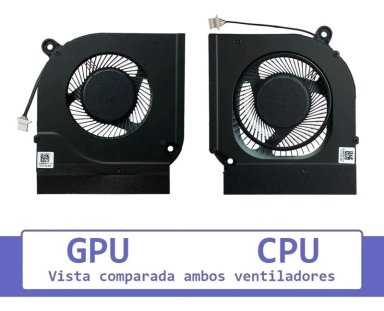 VENTILADOR PARA GPU COMPATIBLE CON ACER NITRO 5 - 3