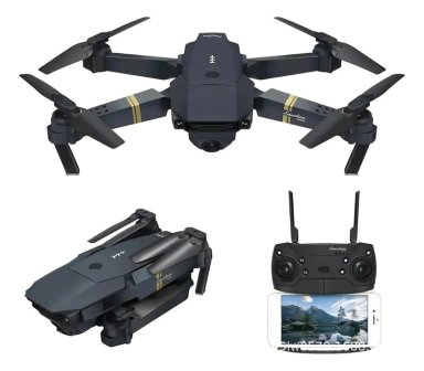 DRONE PROFESIONAL PLEGABLE CON CAMARA DUAL 4K - 2