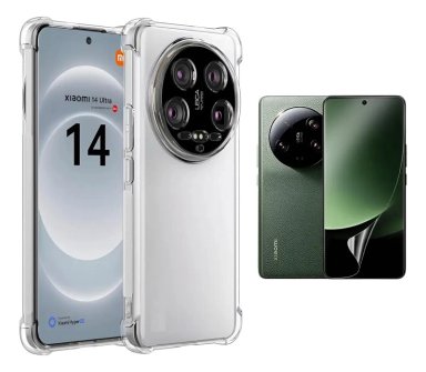 CARCASA TRANSPARENTE REFORZADA PARA XIAOMI 14 ULTRA CON L - 1