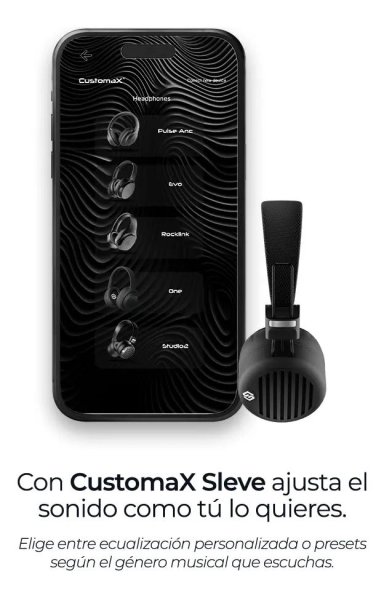 AUDIFONOS BLUETOOTH SLEVE STUDIO 2 NEGRO - 2
