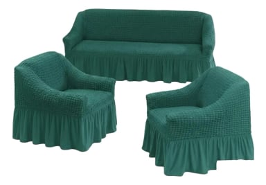 FUNDA PARA SILLON TURCA 3 PIEZAS - 1