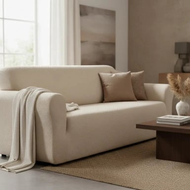 JUEGO DE 3 FUNDAS ELASTICAS PARA SOFAS 1+2+3 CUERPOS - 1