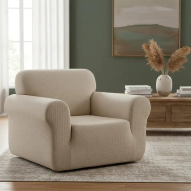 JUEGO DE 3 FUNDAS ELASTICAS PARA SOFAS 1+2+3 CUERPOS - 4