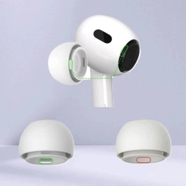 4 PARES ALMOHADILLAS COMPATIBLES AIRPODS PRO - 3