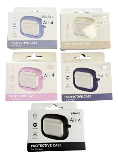 FUNDA SILICONA PREMIUM PARA AIRPODS 4 2024 - 1