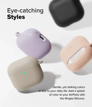 FUNDA DE SILICONA PARA AIRPODS 4 - 3