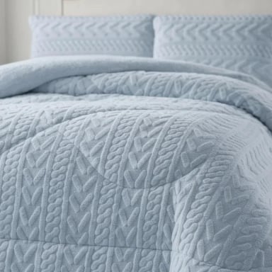 COBERTOR INVIERNO TEXTURIZADO GRUESO KING 250X270 CM - 2