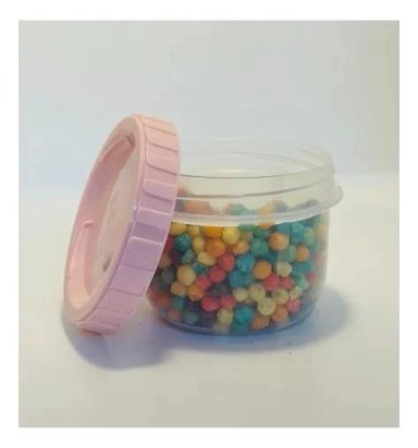 SET 10 POTES APILABLES CON TAPA ROSCA 150 ML - 2