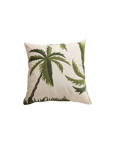 SET DE 2 FUNDAS BORDADAS 45X45  C47 - 1