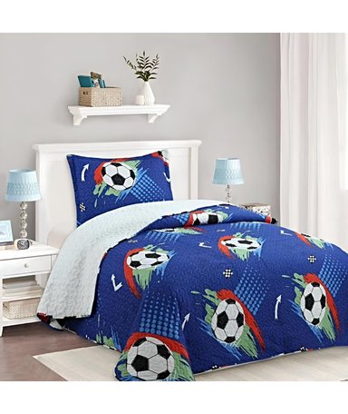 CUBRECAMA QUILT SHERPA PLAZA Y MEDIA 180X230 1 - 3