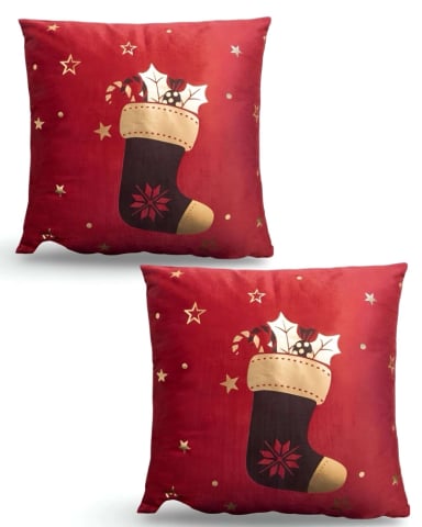 PACK DE 2 FUNDAS DE COJIN PARA NAVIDAD M5 - 1