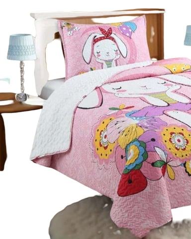 CUBRECAMA QUILT CON CHIPORRO 1.5P H25 - 2