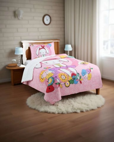 CUBRECAMA QUILT CON CHIPORRO 1.5P H25 - 3