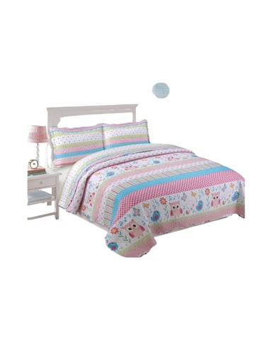 CUBRECAMA QUILT DE VERANO PLAZA Y MEDIA 180X230CM V36 - 1