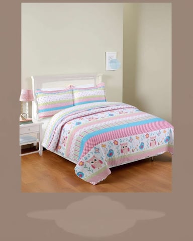 CUBRECAMA QUILT DE VERANO PLAZA Y MEDIA 180X230CM V36 - 3