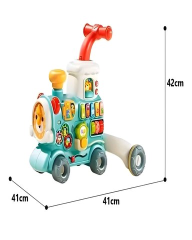 CAMINADOR PARA BEBE 5 EN 1 COLOR CELESTE - 5