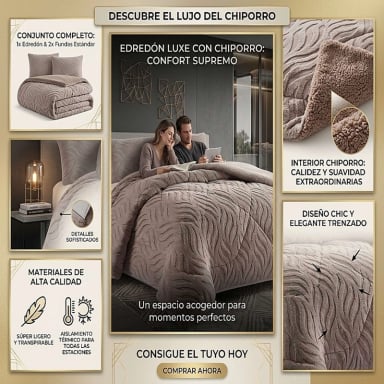 COBERTOR SHERPA TEXTURIZADO RB 2 PLAZAS GRIS - 2