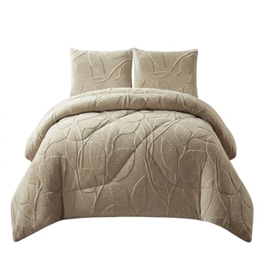 COBERTOR SHERPA TEXTURIZADO RY KING CAFE - 4