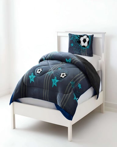 COBERTOR CON CHIPORRO PLUSH PLAZA Y MEDIA 180X200CM GRIS C9 - 3