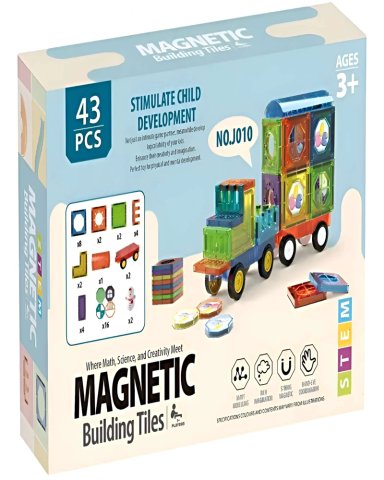 PACK DE BLOCK MAGNETICO DE 43 PIEZAS - 4