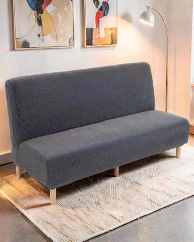 CUBRESILLONFUTON CUADRILLE COLOR GRIS - 4
