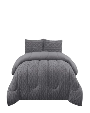 PLUMON ELEGANTE TEXTURIZADO 2 PLAZAS G01 - 1