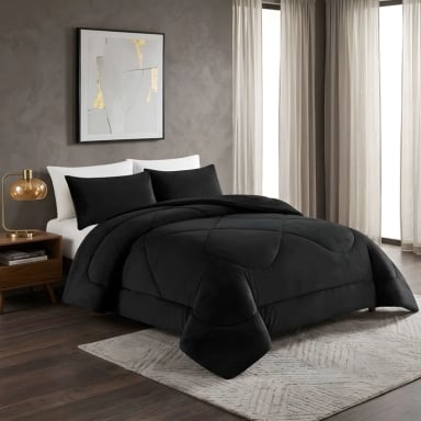 PLUMON PREMIUM 2 PLAZA 230CM X 250CM COLOR NEGRO - 1