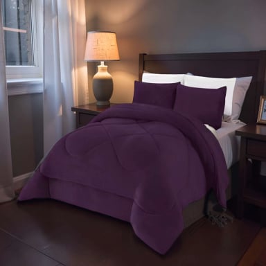 PLUMON PREMIUM 2 PLAZA 230CM X 250CM COLOR MORADO OSCURO - 2
