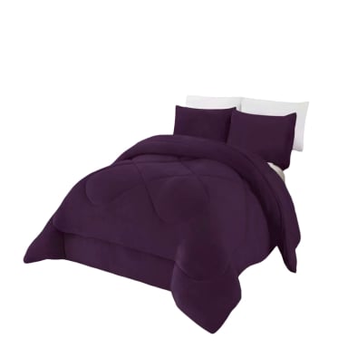 PLUMON PREMIUM 2 PLAZA 230CM X 250CM COLOR MORADO OSCURO - 4