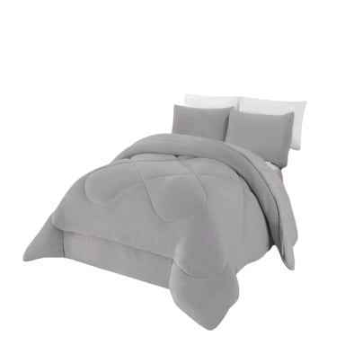 PLUMON PREMIUM 2 PLAZA 230CM X 250CM COLOR GRIS - 4