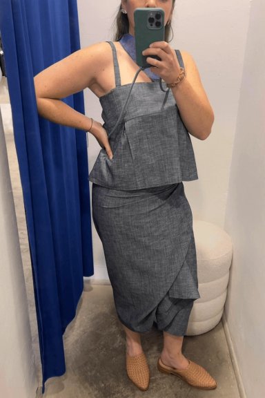 FALDA ESTERO DENIM - 8