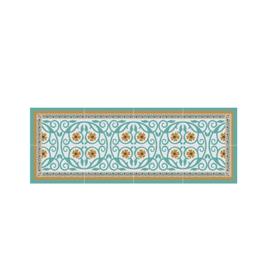 SET 2 ALFOMBRAS DE COCINA FLOR DE ESPARTA - 5