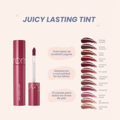LABIAL ROM&ND JUICY LASTING TINT 06 FIG FIG - 2