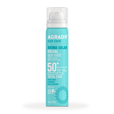 BRUMA FACIAL SOLAR SPF50+ AGRADO - 1