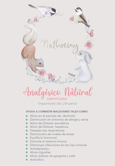 COLLAR AMBAR BALTICO MULTICOLOR INFANTIL - 5