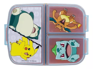 PORTASANDWICH CON DIVISIONES POKEMON - 2