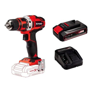 TALADRO ATORNILLADOR INALAMBRICO 13MM 18V BATERIA + CARGADOR EINHELL - 1