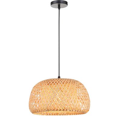 LAMPARA TECHO COLGANTE RATAN MODELO OLIVA RATAN NATURAL - 4
