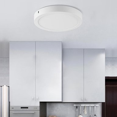 FOCO LED 24 W SOBREPONER REDONDO LUZ CALIDA 3000K DEKORA - 4
