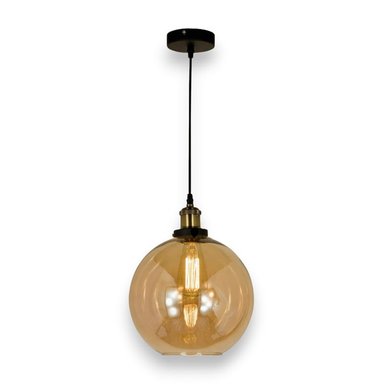 LAMPARA COLGANTE INDIVIDUAL MODELO VENUS VIDRIO DEKORA DK-3193-1 - 1