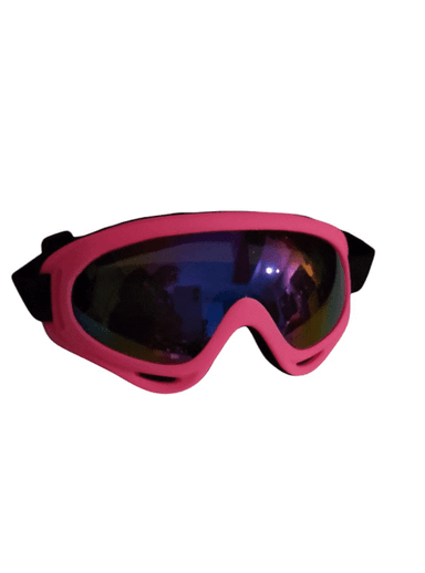 LENTES ANTIPARRAS NIEVE CON FILTRO UV PARA SNOWBOARD ROSADO - 1