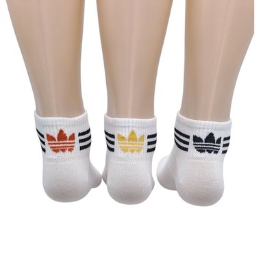 CALCETINES PACK X3  ADIDAS TOBILLERAS COLOR BLANCO #4 - 2