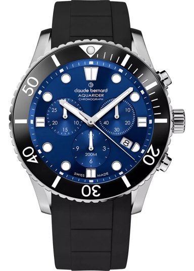 RELOJ CLAUDE BERNARD CHRONOGRAPH HOMBRE 10252.3NBCABUIB - 1